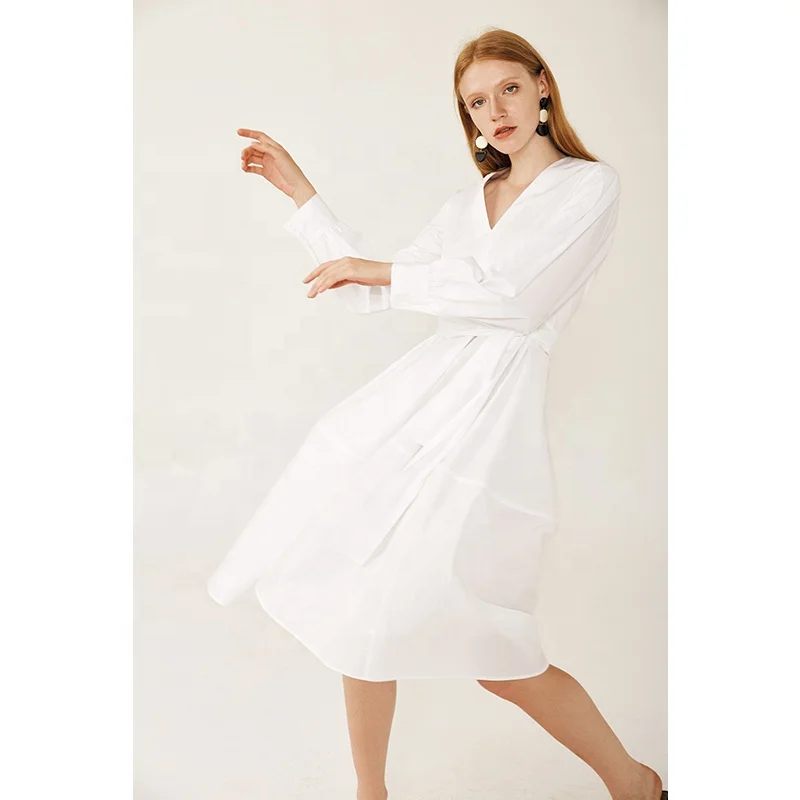 Женское вечернее платье с V-образным вырезом Элегантное повседневное длинное белое Бандажное большого размера в винтажном стиле