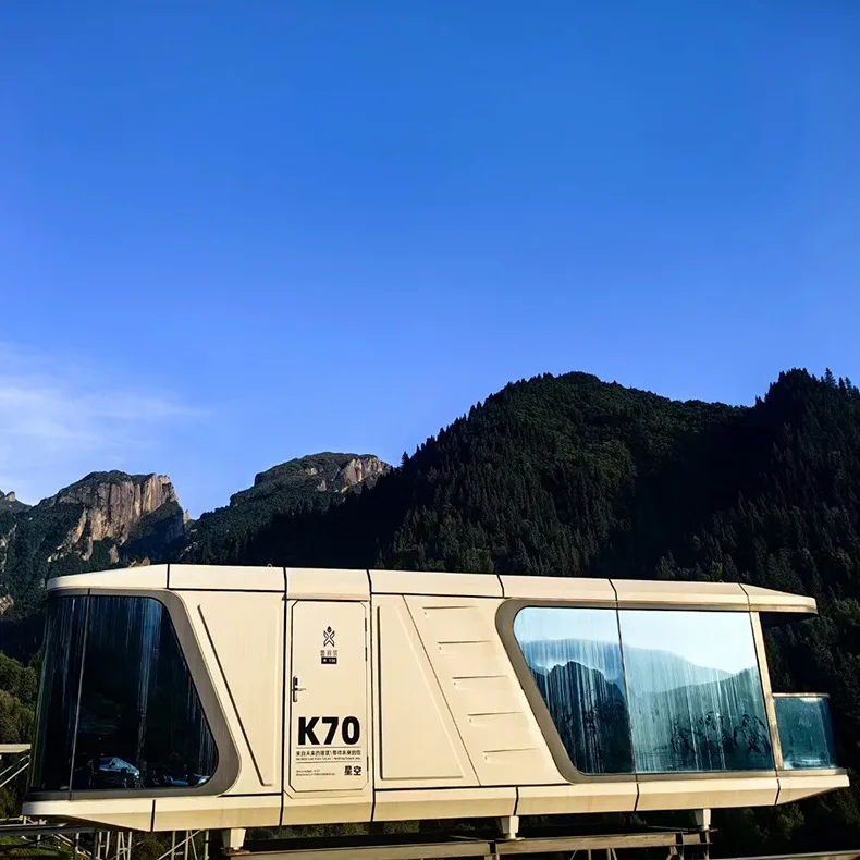 2024 Prefabricated Portable Modular Modern Modular Capsule House Mobile Home Modular Space Capsule