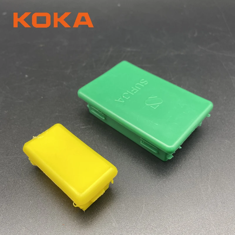 strut cover strip  end caps Plastic 41mm x 41mm