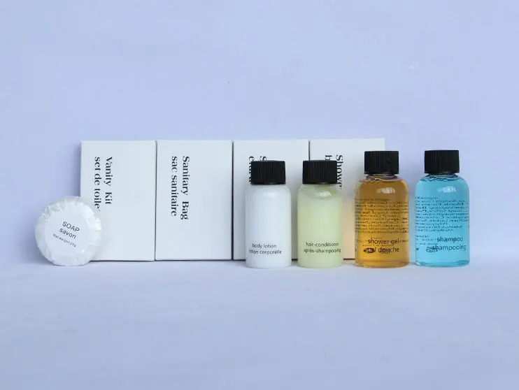 
Supplier wholesale natural and organic accessories 3 star 5 star luxury hotel bathroom disposable amenities set 