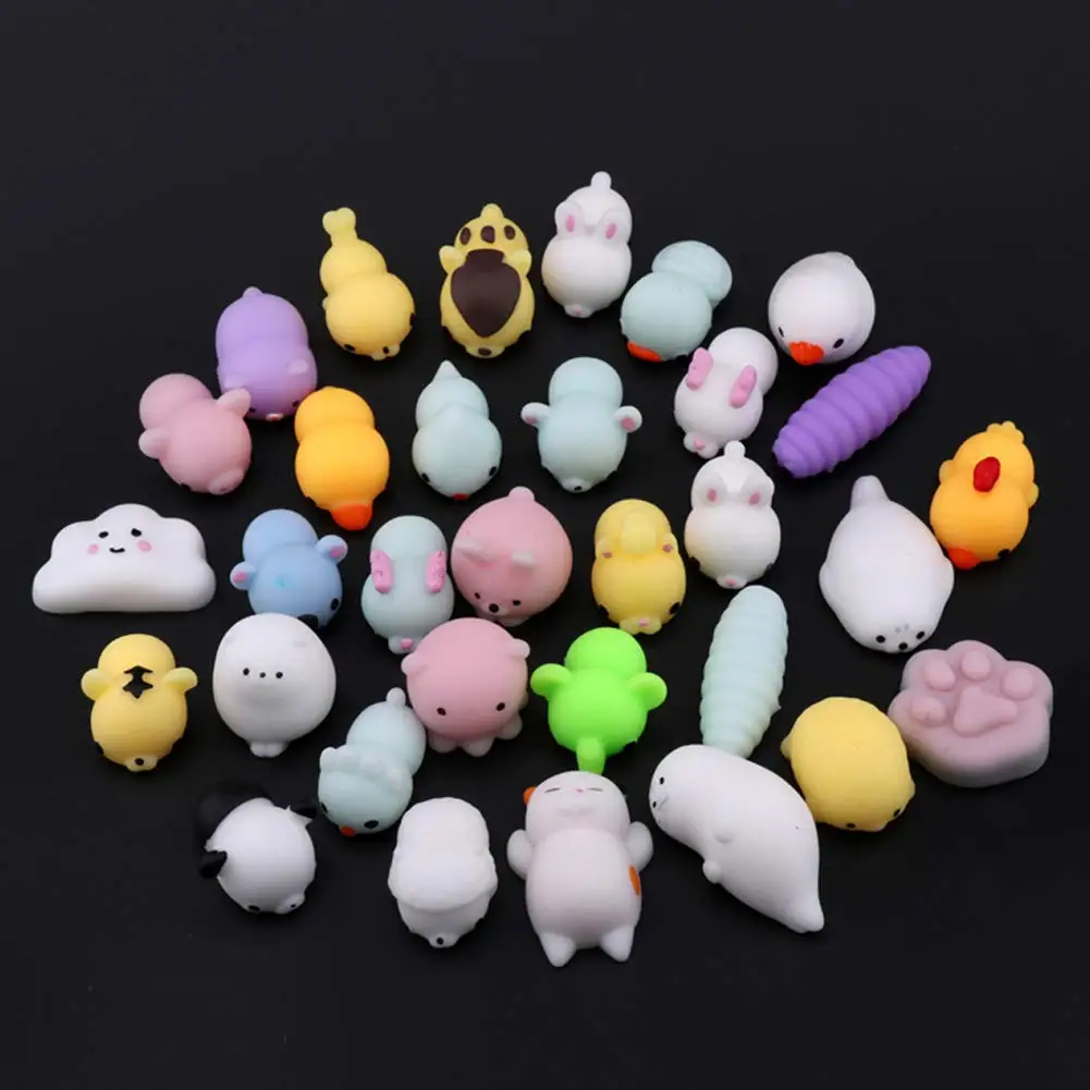 Оптовая продажа с фабрики игрушка-антистресс Mochi сжимаемые игрушки маленькие кавайные сувениры для вечеринки детей