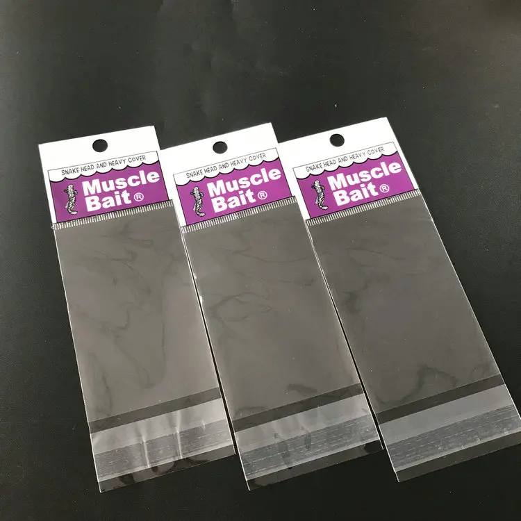 Custom Clothing Opp Poly Bags for Earphones & Jewelry Packing for Pet Baby Jelly Food Durable Plastics Convenient Carton Packing