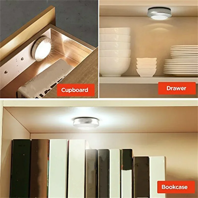 Timjay Car Reading Emergency Using AAA Batteries Indoor Decorative Magnetic Ceiling Light LED Dormitory Bedside Night Lights
