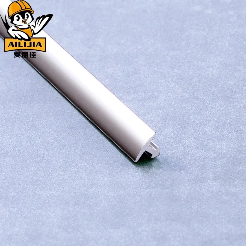 Luxury Metal Antique Decorative Gold L U T Shape Brass Tile Edge Trim