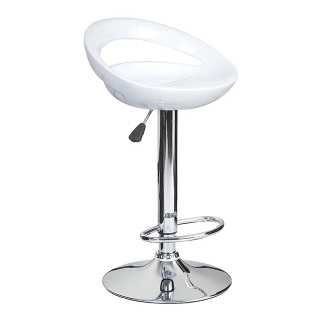 Hotsell cheap price retro swivel bar stool with abs plastic top