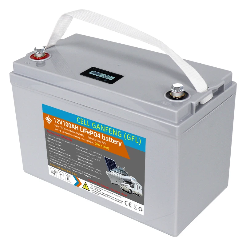 Portable 12v 100ah lithium iron phosphate battery factory price wholesale solar battery lithium