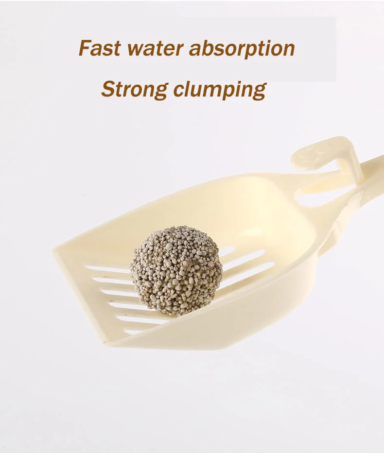 Supplier OEM Dust Free Strong Clumping Sodium Clay Cat Litter Easy Clean Premium Lavender Scent Bentonite Cat Sand