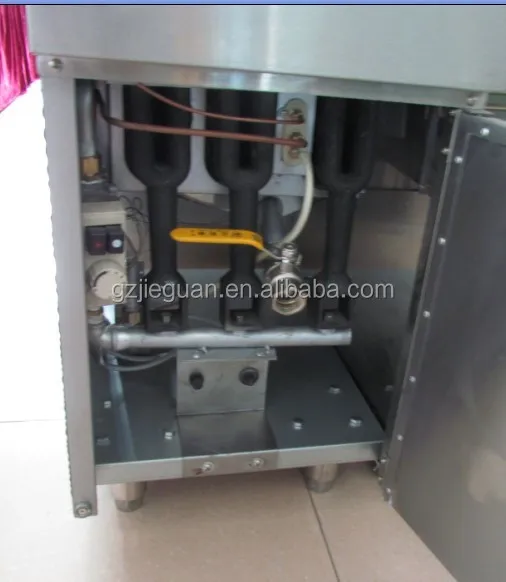 oil fryer New 3-Tubes Deep Fryer Commercial Gas Fryers for Chips Kitchen Equipment for Restaurants Food Shops Hotels
