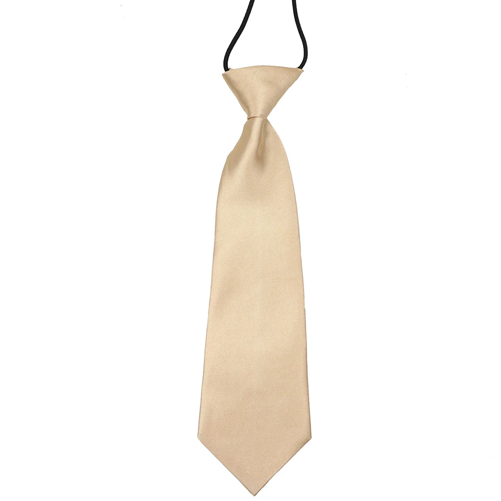 Милый детский школьный галстук 17 цветов для мальчиков девочек студентов эластичный галстук из мягкого хлопка шикарный дизайн галстук-бабочка аксессуар