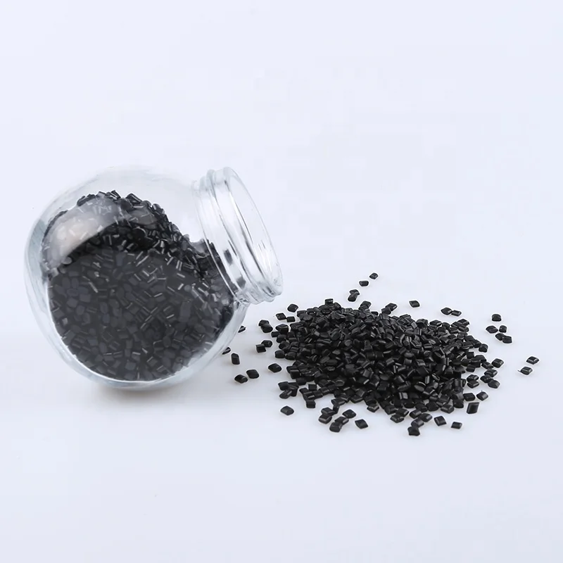 PP NDW 40T the black low temperture resistance plastic raw material particle