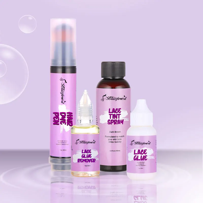 Wholesale Private Label Hair Care High Quality Strong Hold Glue Lace Wig Glue remover spray