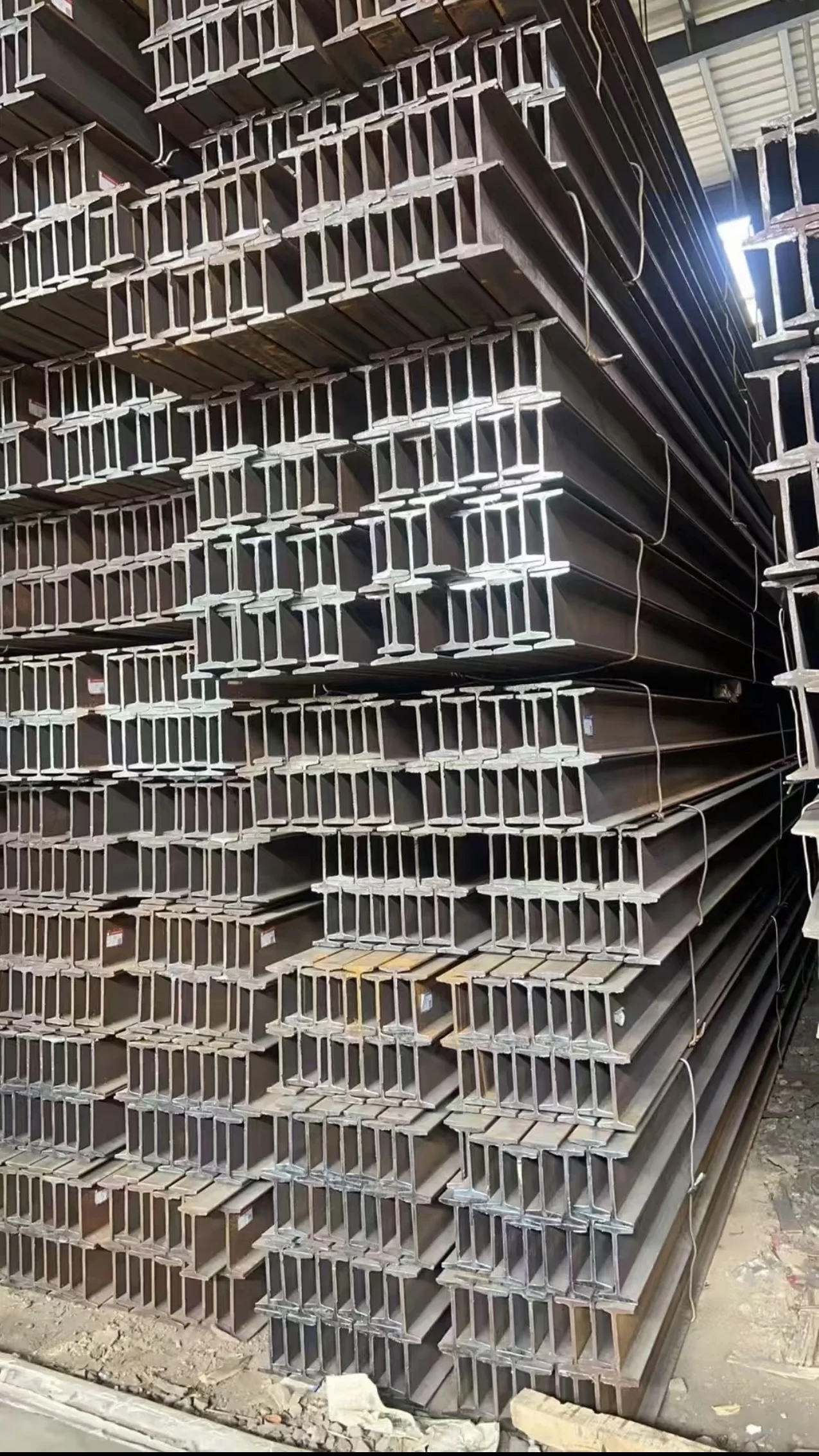 ASTM A992 высокопрочный каркасный конструкционный луч для строительной системы
