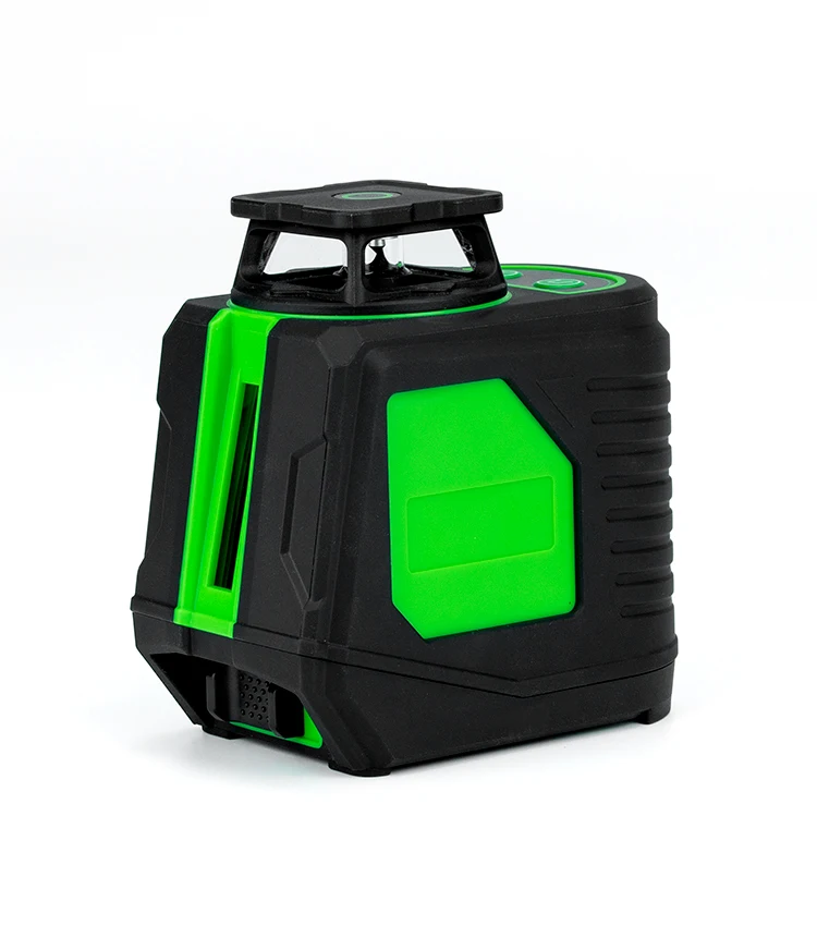 Self Leveling 5 Lines Laser Level Green Beam with USB Type-C Charging 360 Degree Adjustable