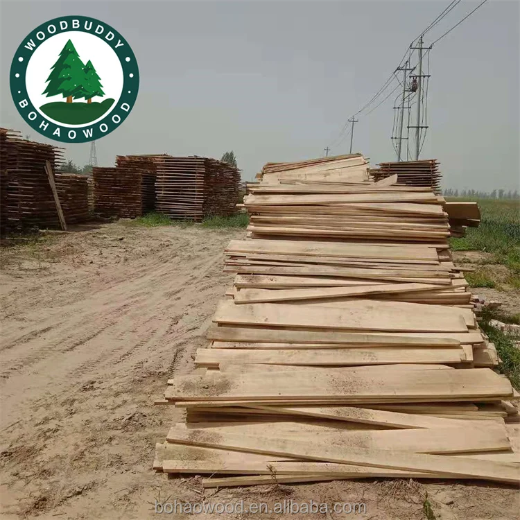 High quality Factory price timber wood 5mm-40 mm thickness Finger joint paulownia solid board wood Boards for coffin making