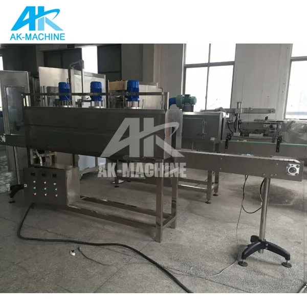 Hot Sale Efficient Steam Shrink Tunnel Machine For Bottle Label With Steam Generator