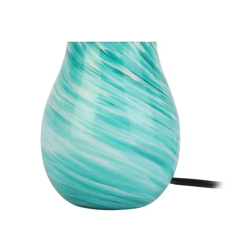 hot selling glass  oil lamp beautiful fragrance lamp factory wholesale lamp  for hotel bedside used