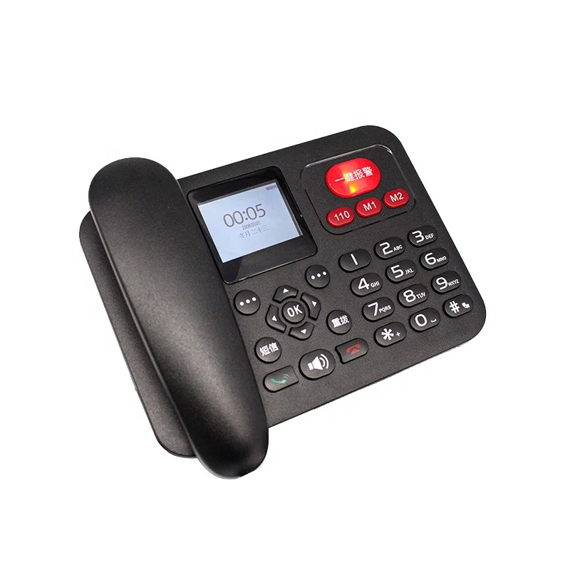Direct Sale Price 4G Sim Wireless Desktop Cordless Card Telephone Phone