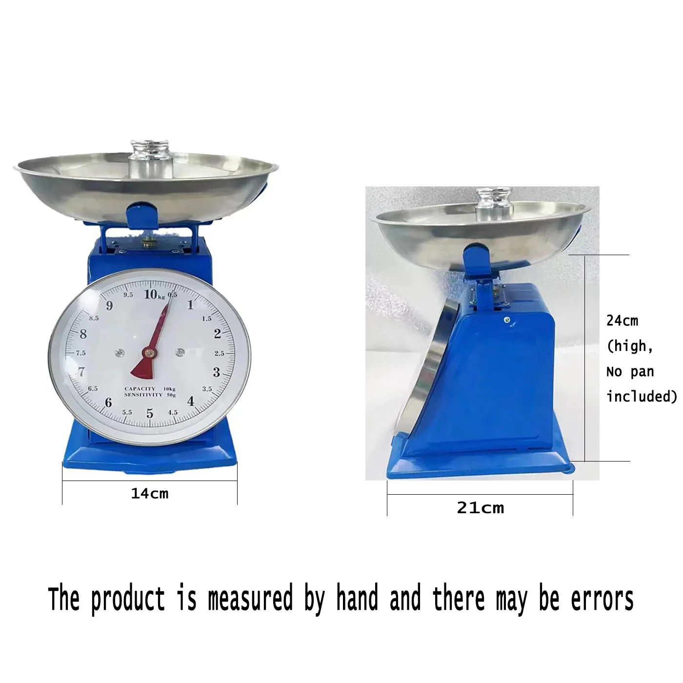 5kg/10kg/15kg/20kg/30kg High Quality Stainless Steel Waterproof Mechanical Dial Balance Kitchen Scale