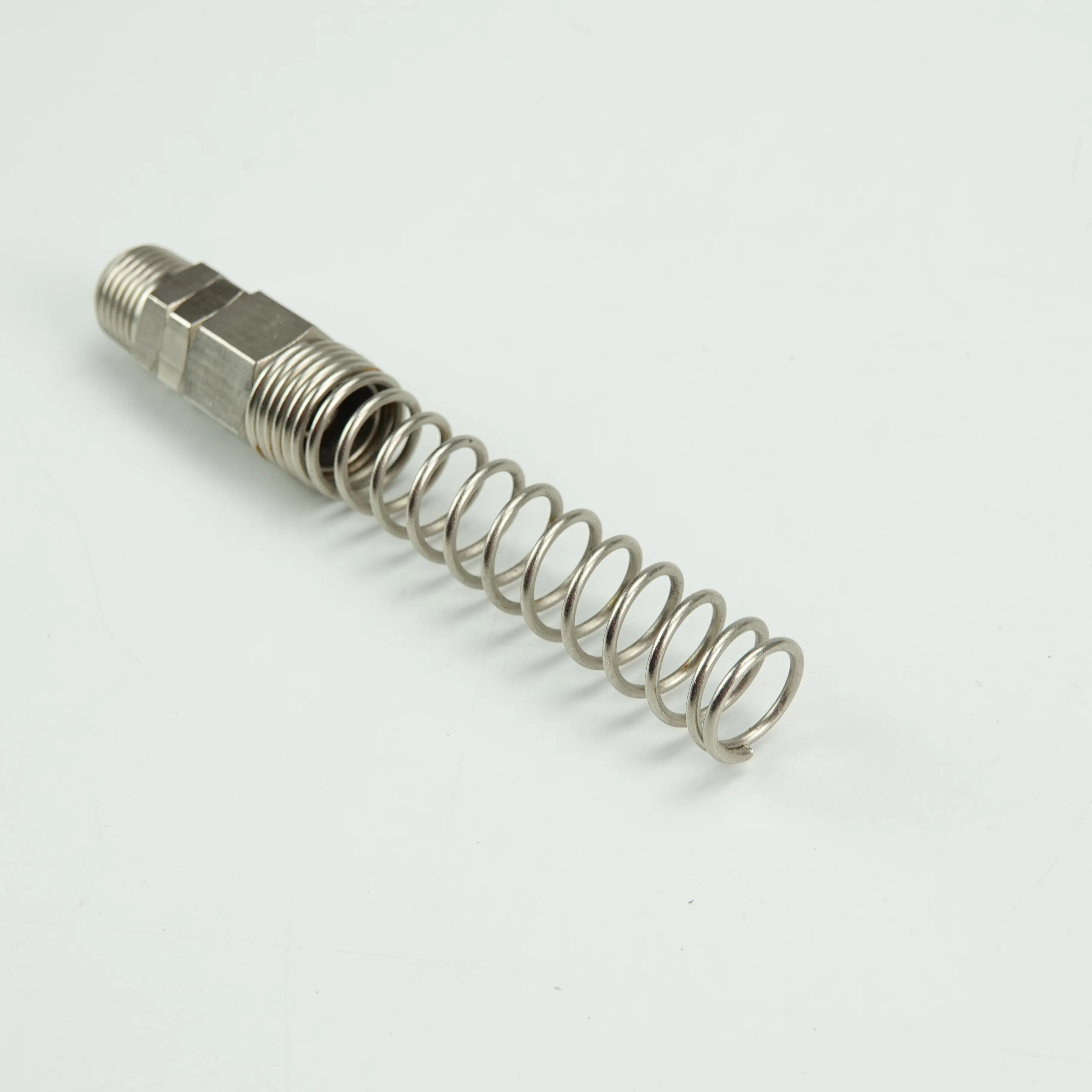 air swivel fittings rotating connector 360 degree brass with spring guard ball type for pu hose Duct fittings