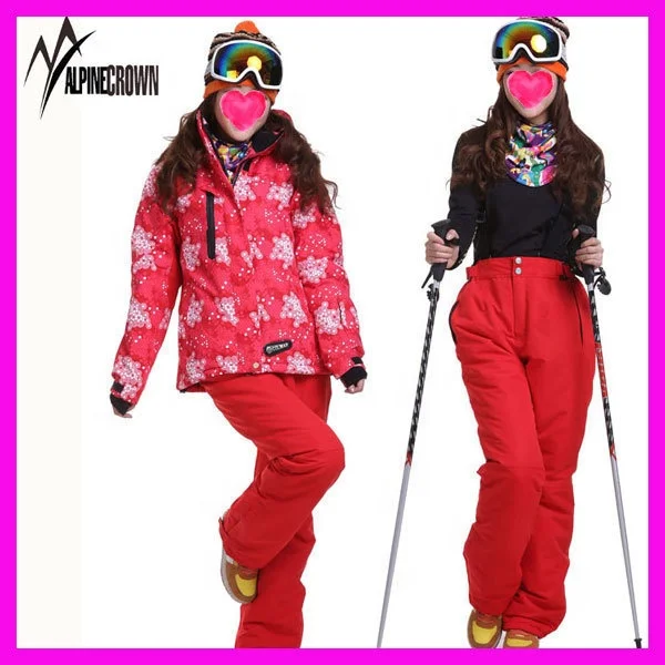 
Ski suit woman Ski suit waterproof Outdoor sports skiing 