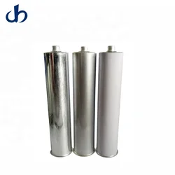 Empty PUR Hot melt Sealant Aluminum Packing Tube 0.31L Cartridge