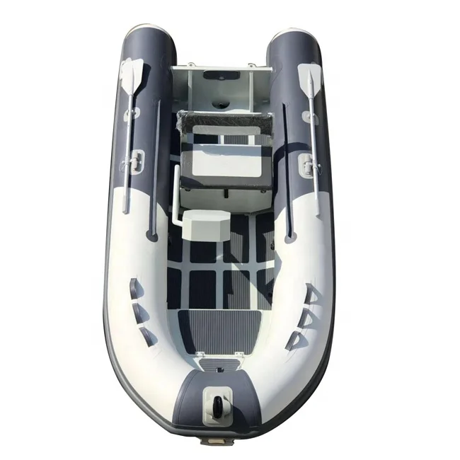12 5 футов Глубокий V алюминиевый корпус RIB380 ПВХ/гипалон надувная лодка