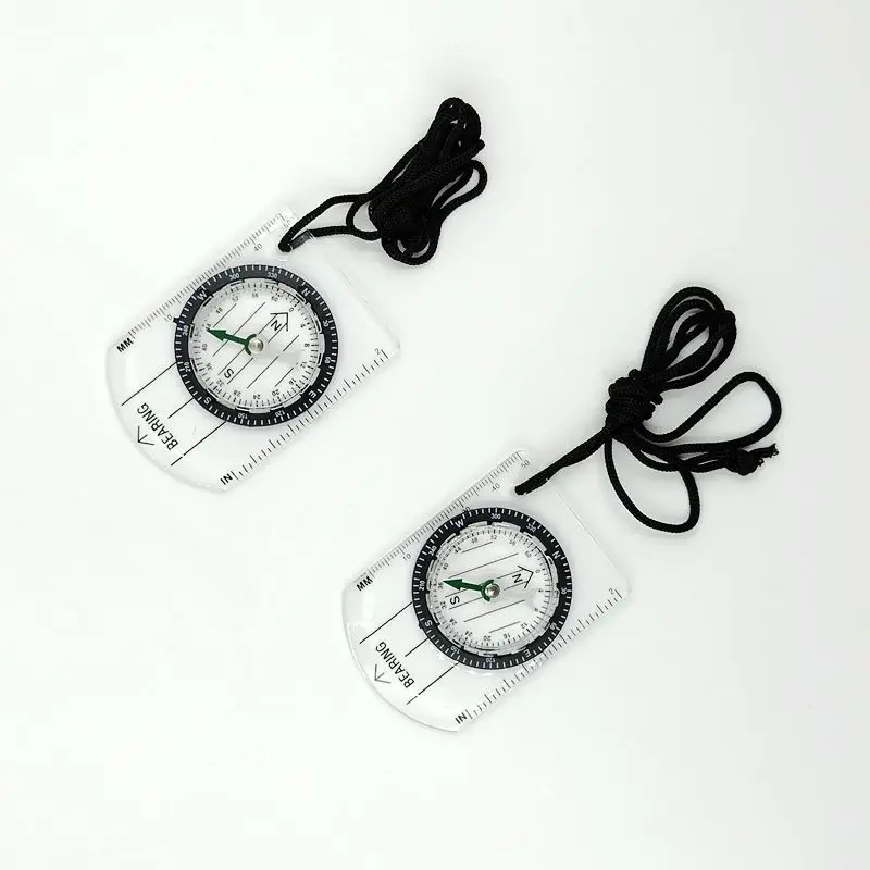Peakout Professional manufacturer supply Multi-Functional 35MM scale map compass Geocaching compass Wilderness