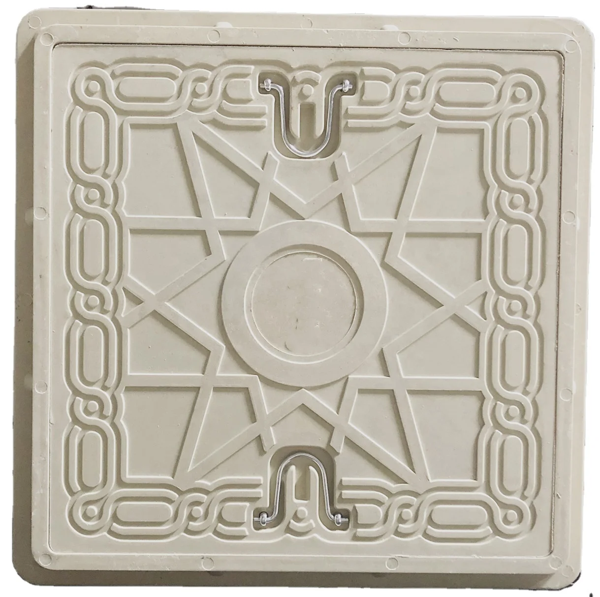 square fiber manhole cover