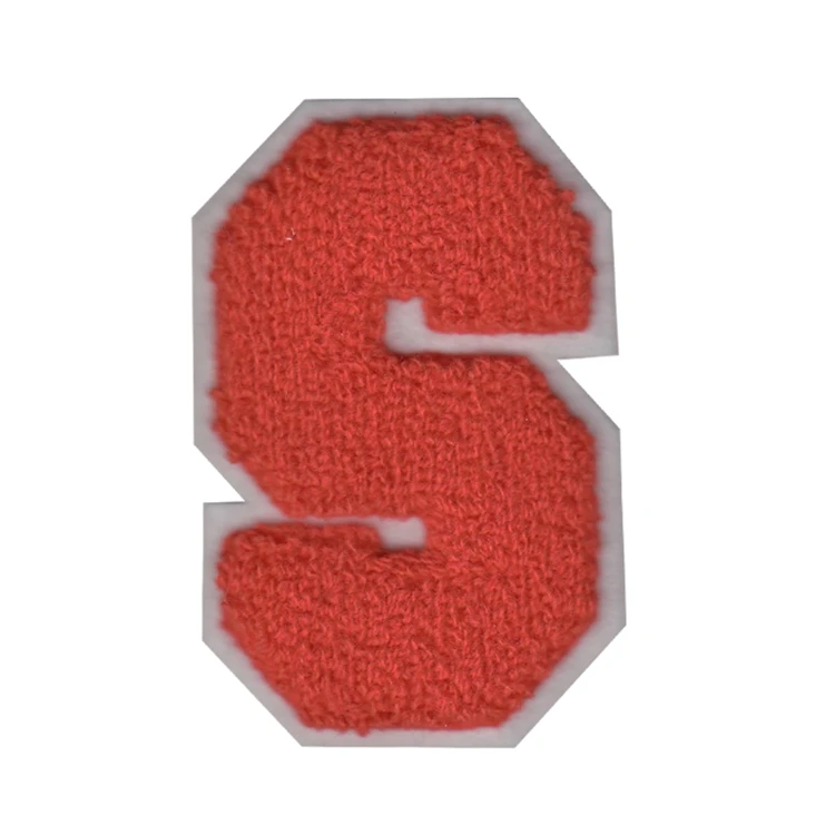 
Wholesale customized high quality personal corporate chenille embroidered patches for sweatshirt 