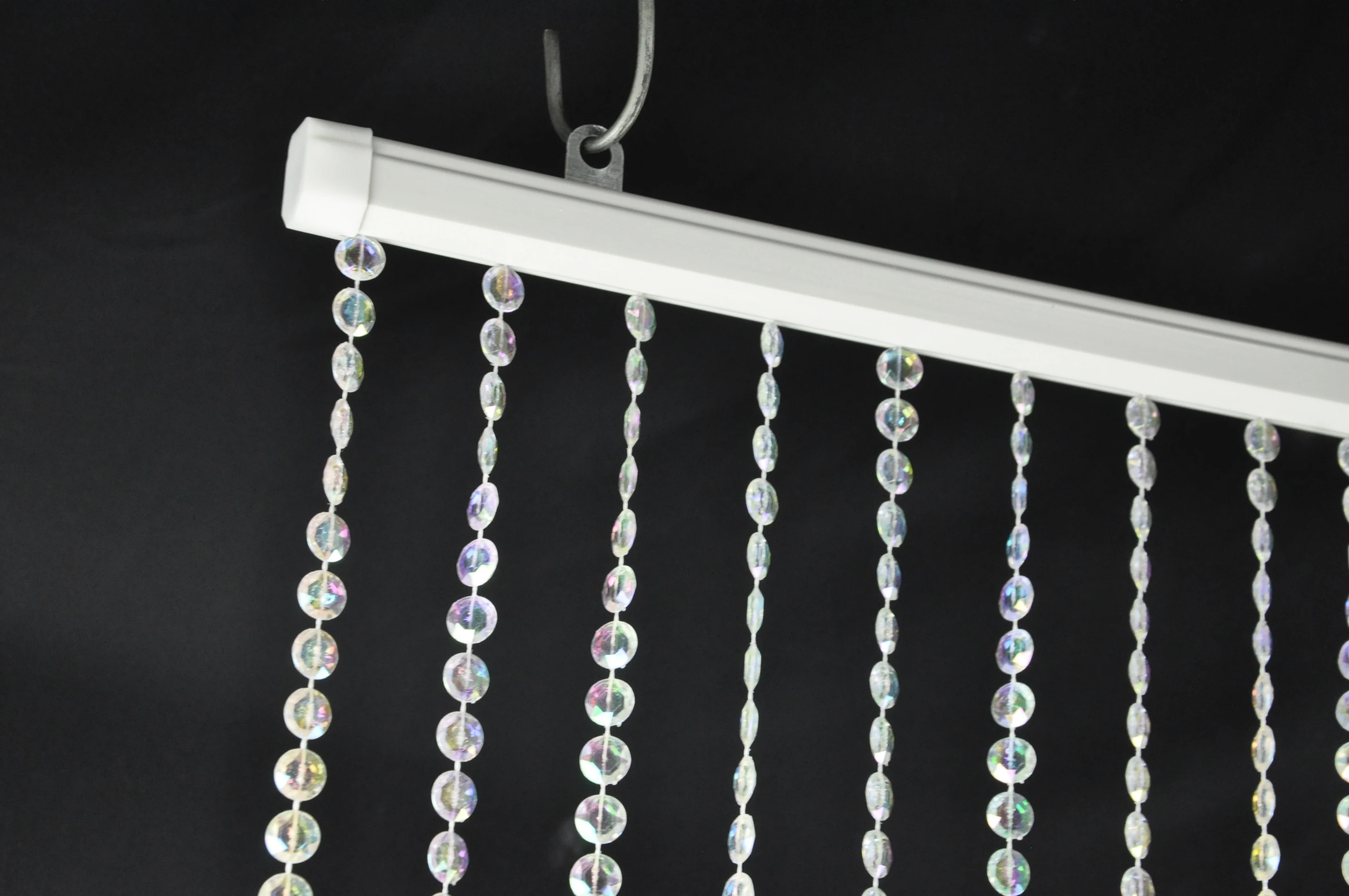 Plastic circle bead curtain wedding backdrop curtains