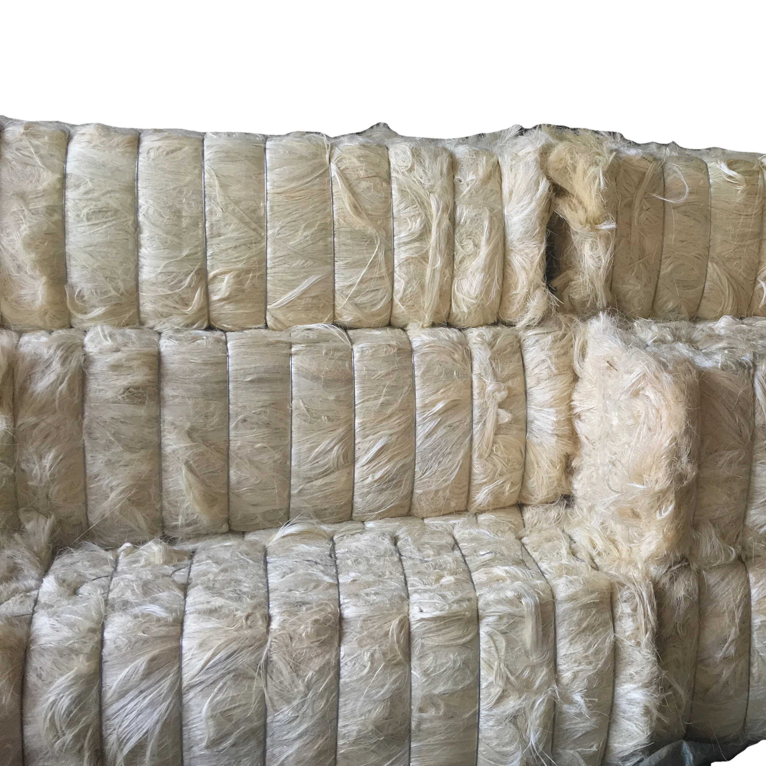 Сизальные волокна длиной 100 ~ 130 см для гипса/штукатурки/бумаги китайского происхождения