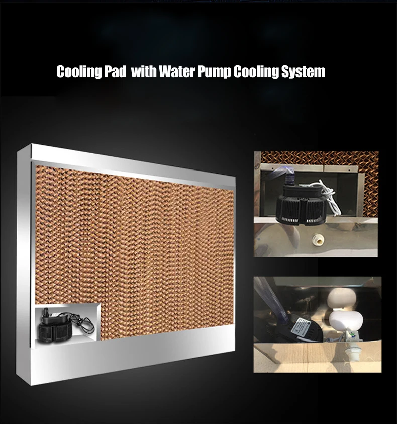 Greenhouse Livestock Equipment Water Air Curtain Poultry Farming Industry Steel Stainless Steel Aluminum Paper Core Pump