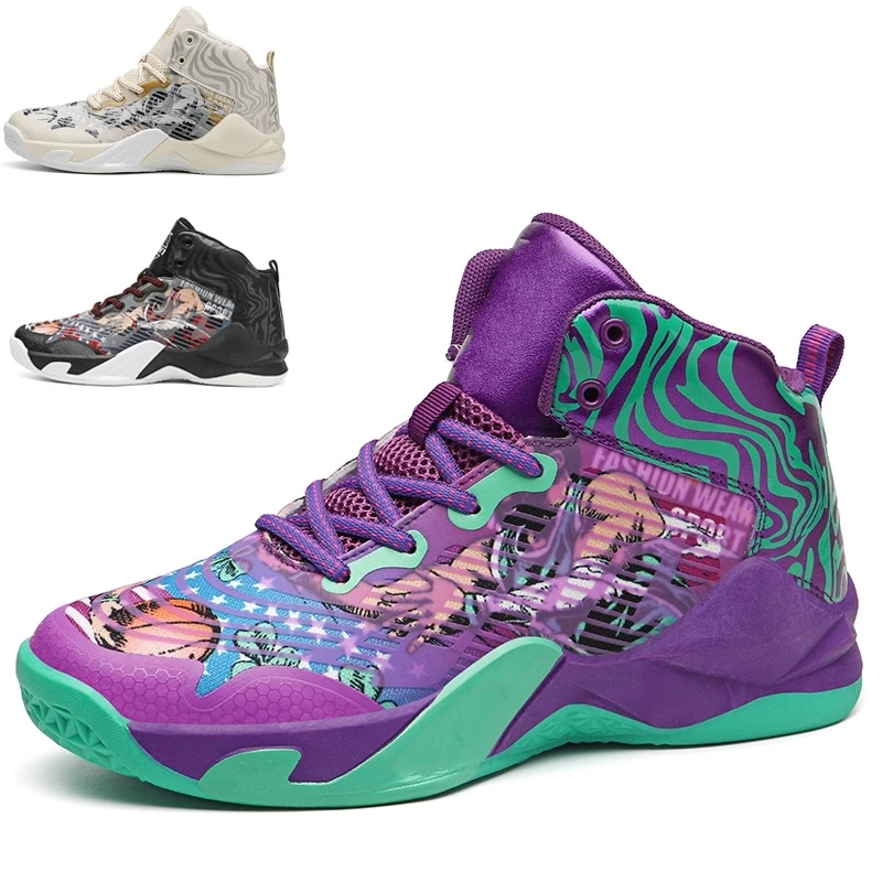 New Basketball Court Training Game Thick Bottom Non-slip Best Basketball Sneakers Best Under 100 Basketball Shoes Online