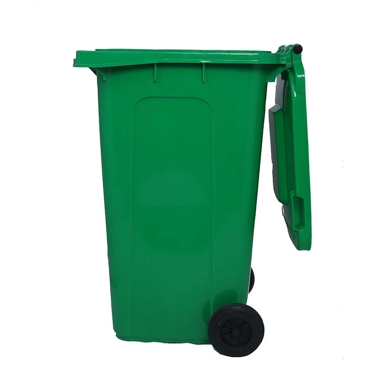 Outdoor Dustbins Indoor Kitchen Recycle Mobile Wheelie 120 Liter Garbage Waste Bins Plastic Dustbins