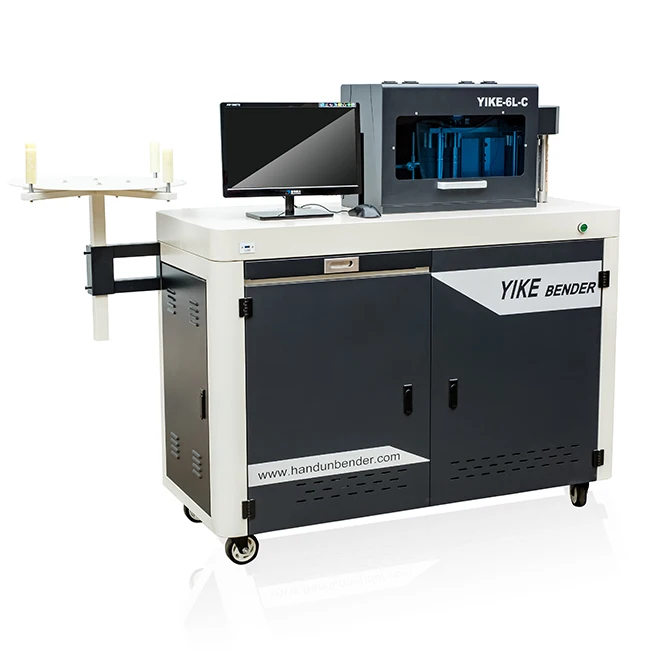 Автоматический гибочный станок с ЧПУ для создания 3d-вывесок и букв