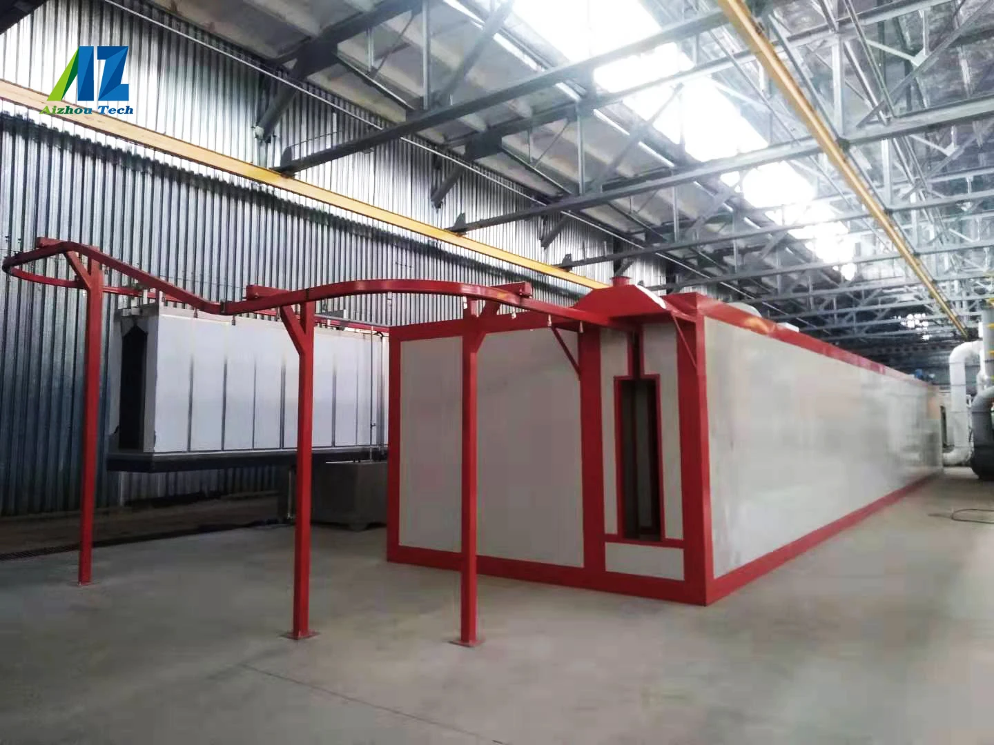 epoxy powder coating/painting coat line powder