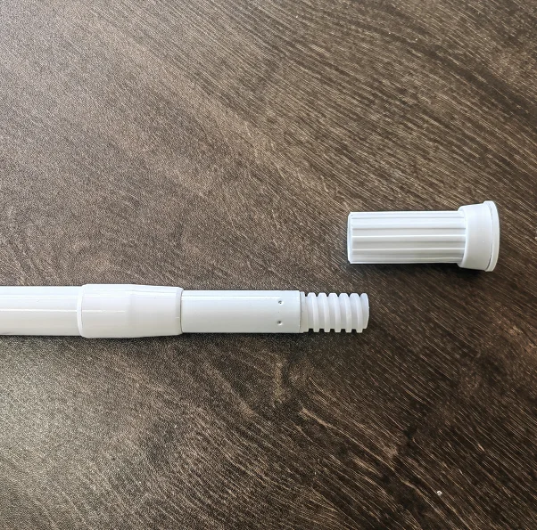 Shower Curtain Rods Iron Coated Powder Telescopic Bathroom Curtain Rod Adjustable Shower Curtain Poles 70-120cm