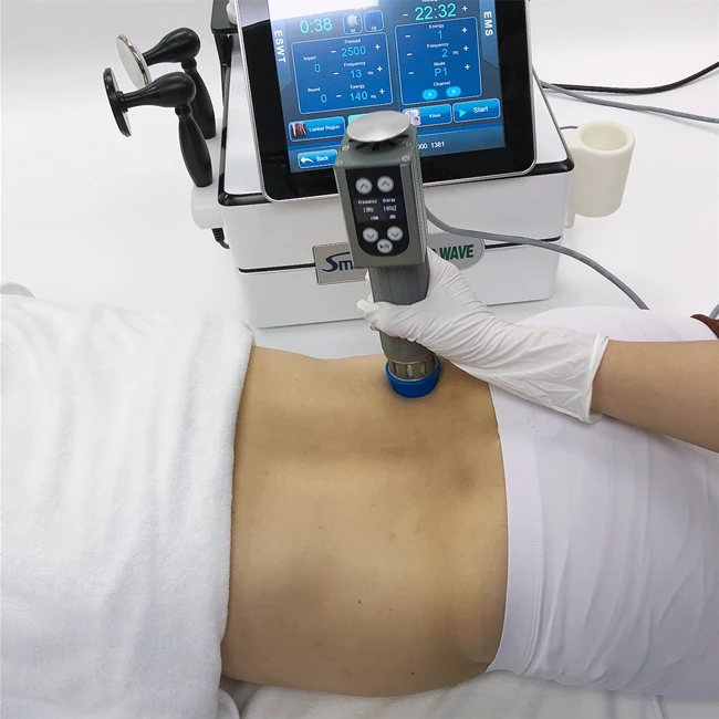 Китай заводская цена 3 в 1 снятие боли спине колене Ems Rf физиотерапия оборудование для ударно-волновой