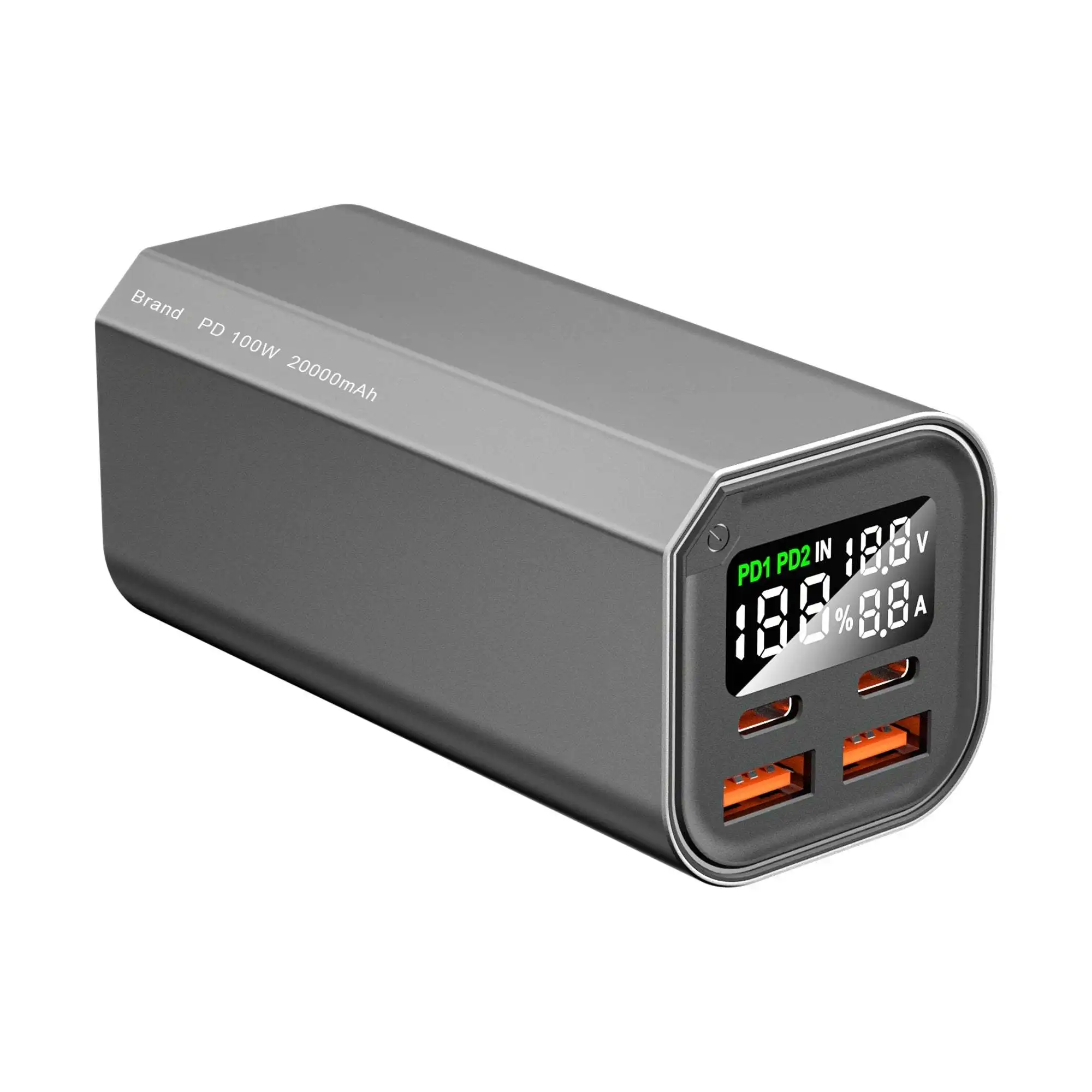 2025 портативное устройство PD100W Type-C USB 27000 мАч зарядное Электрический 20000 быстрая зарядка для ноутбуков
