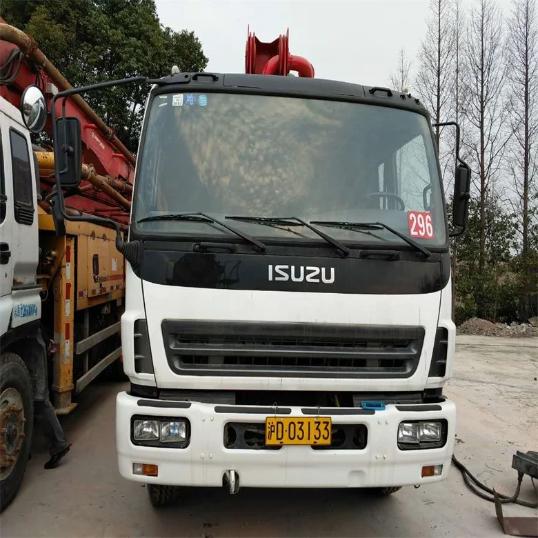 used putzmeister concrete pump truck with reliable quality and condition cheap for sale