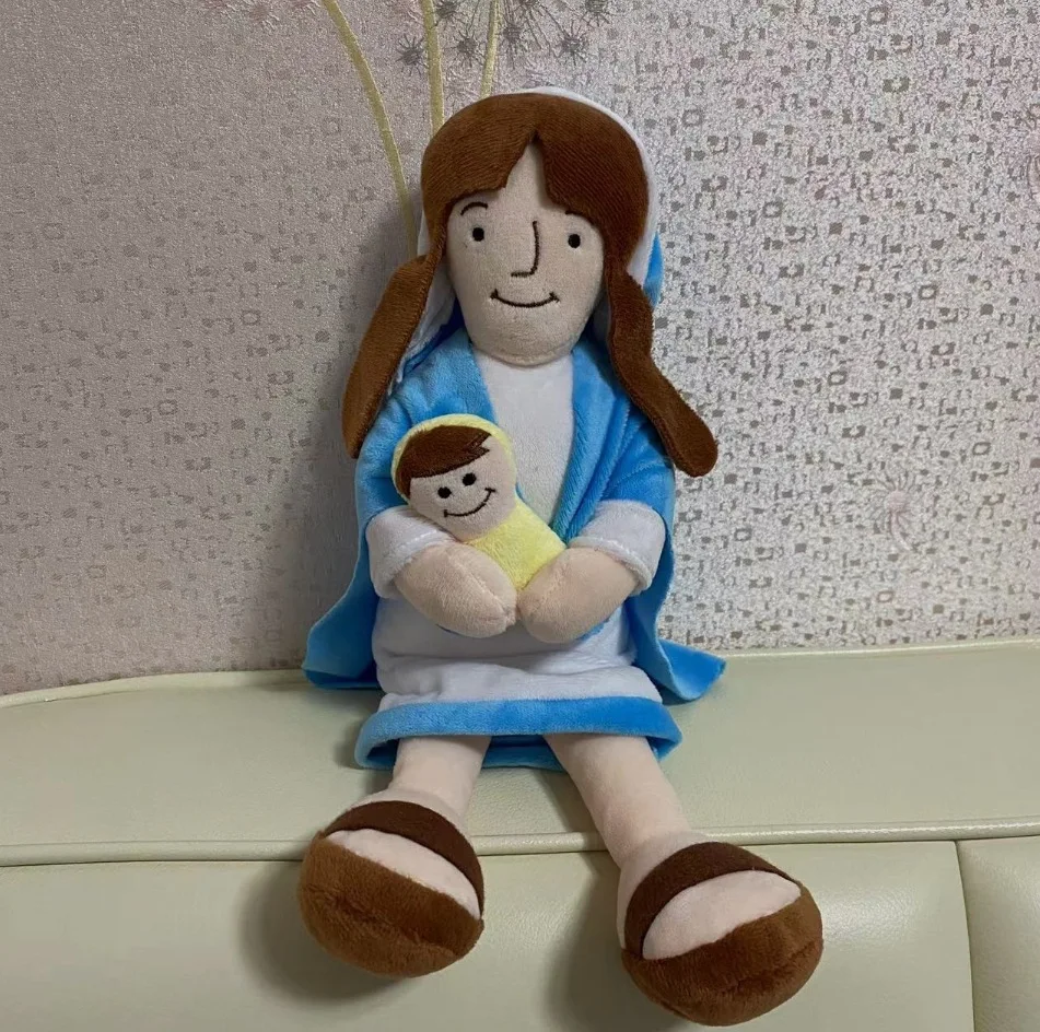 Gifts Religious My Friend Arabic Plush Jesus Action Cassic Cartoon Toys jesus plush Figure doll