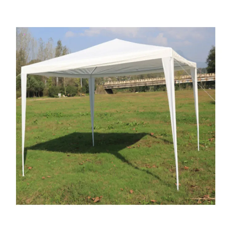 YRH Factory Best Quality Outdoor Garden Portable Steel Frame PE  Gazebo Pop Up Canopy Tent Trade Show Tent Camping Tents