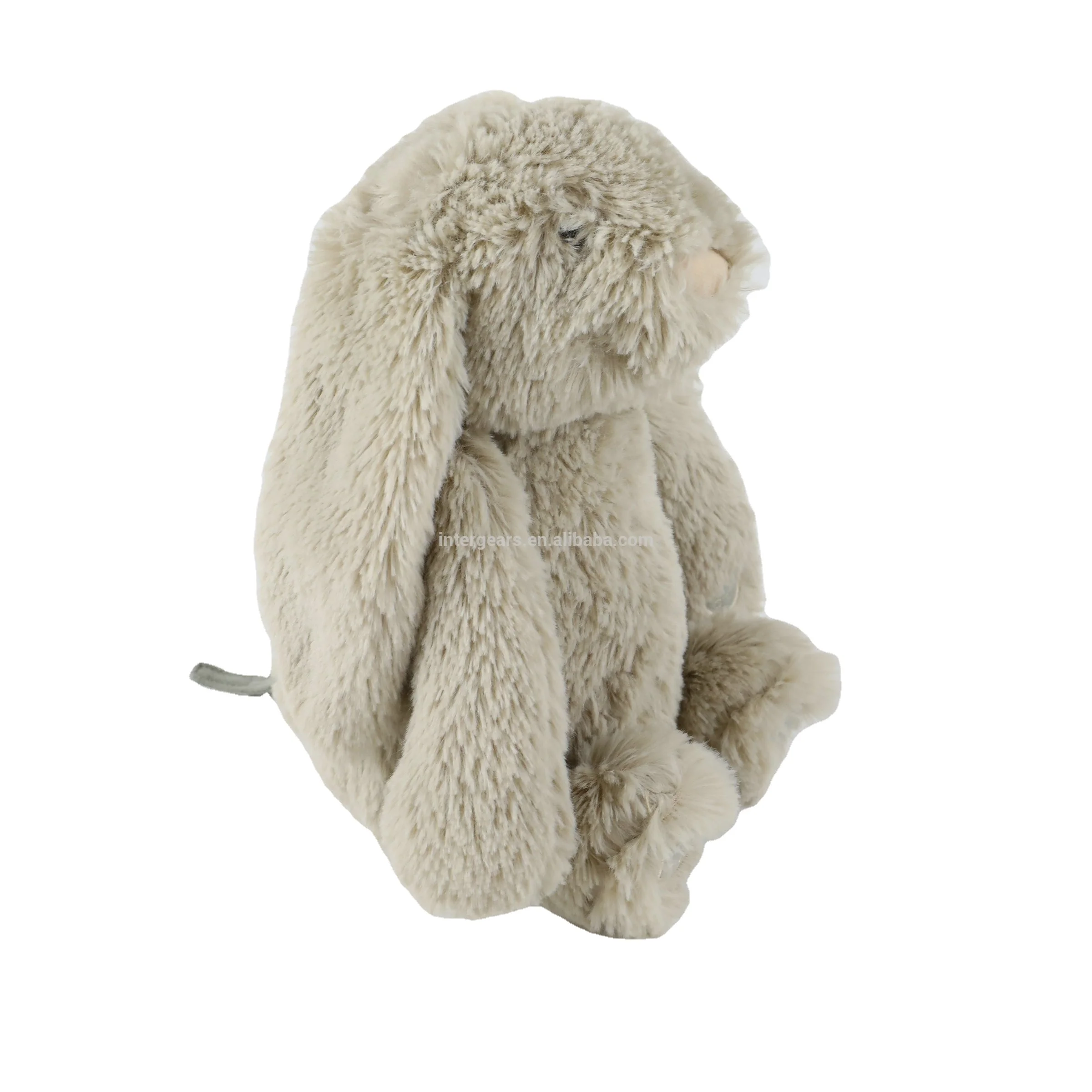 Customized MINI Size Long Ears Soft Rabbit Stuffed Toy Easter Plush Bunny