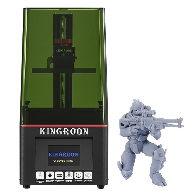 Mono 6.6 inch  Dental UV 3D Printer 4K Mini LCD Resin 4K 3D Printer