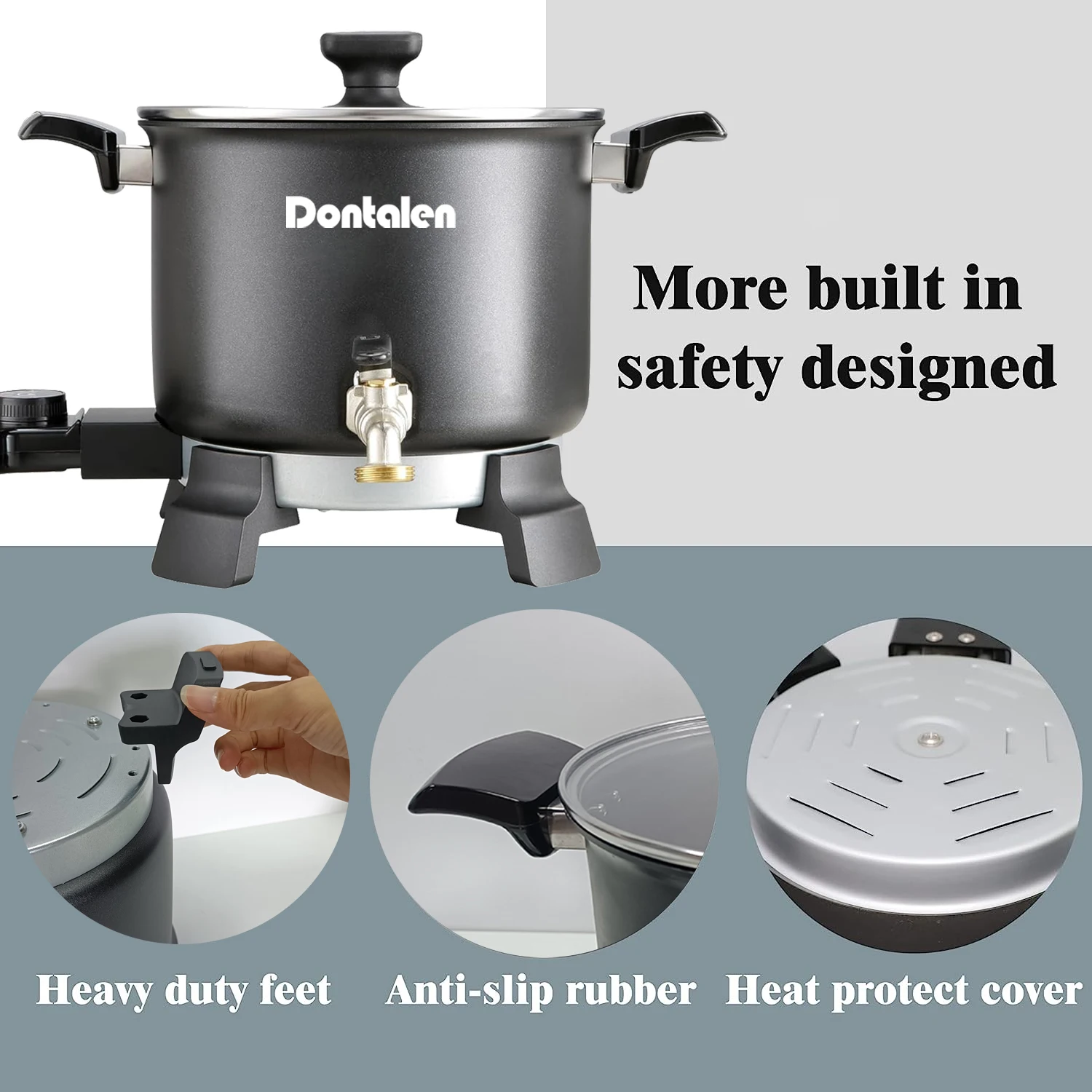 Набор для изготовления свечей из нержавеющей стали Dontelan 5 л