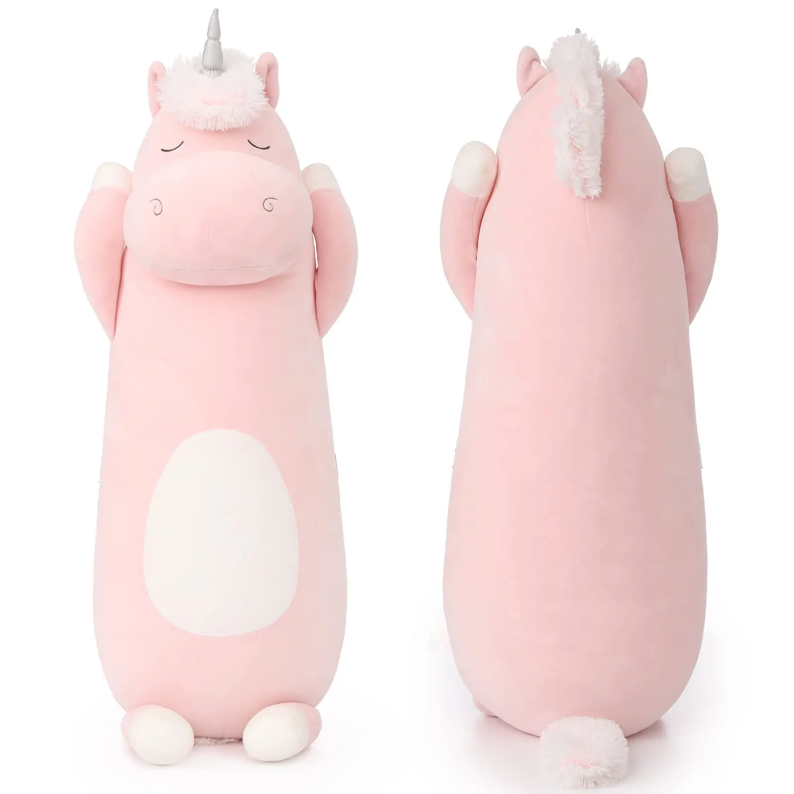 50cm Unicorn Stuffed Animal Super Soft Hug Pillow Plush Big Body Pillow Plush Unicorn Anime hug pillow