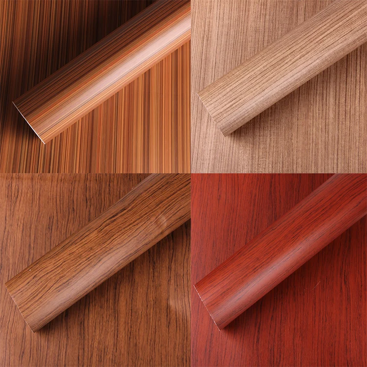 Wood-grain design melamine impregnated paper for furniture