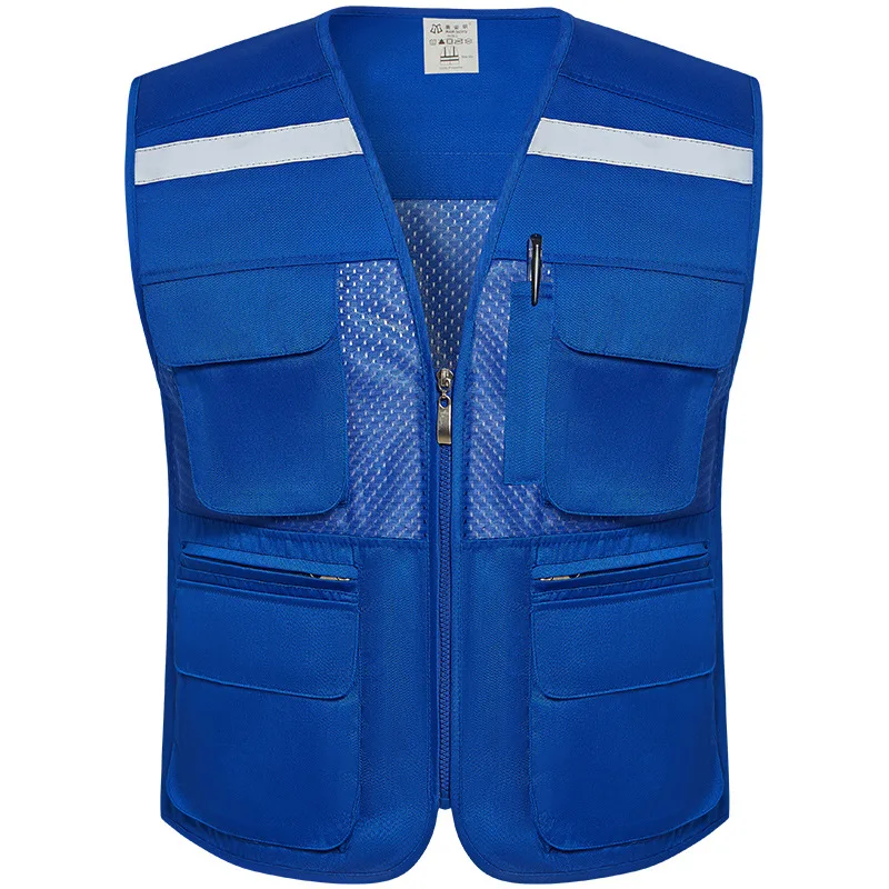 Jinteng Custom Made High Visibility Medical Safety First Aid Paramedics Safety Worker Vests Your own logo Comfortable Work Vest