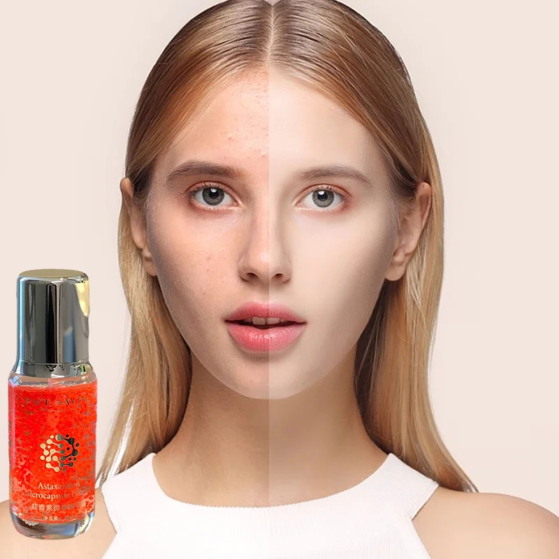 Factory Price Astaxanthin Essence Brightening Antioxidants Moisturizing Collagen Firming Soothes Serum