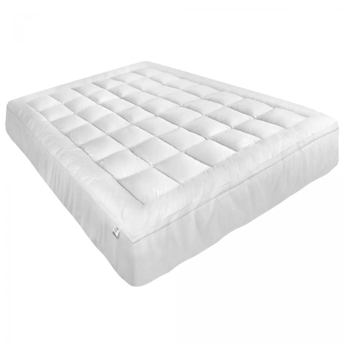 
fitted sheet microfiber Mattress Bed Topper with Fitted Skirt 